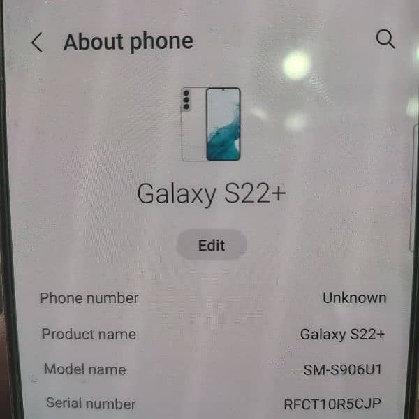 Samsung s22 plus condition 10.10 6