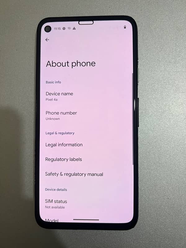 Google Pixel 4a 4G 1