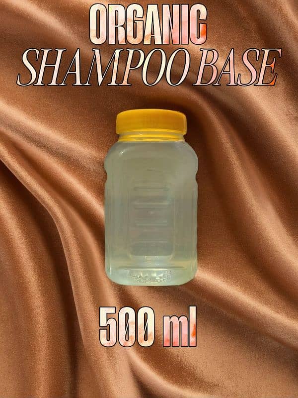 Organic Shampoo Base Ultra Transparent Premium Quality Shampoo Base 1