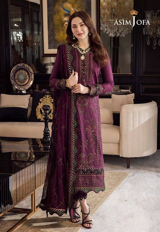 ASIM JOFA 3PC WEDDING WINTERS COLLECTION 0