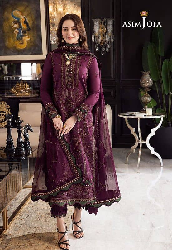 ASIM JOFA 3PC WEDDING WINTERS COLLECTION 1