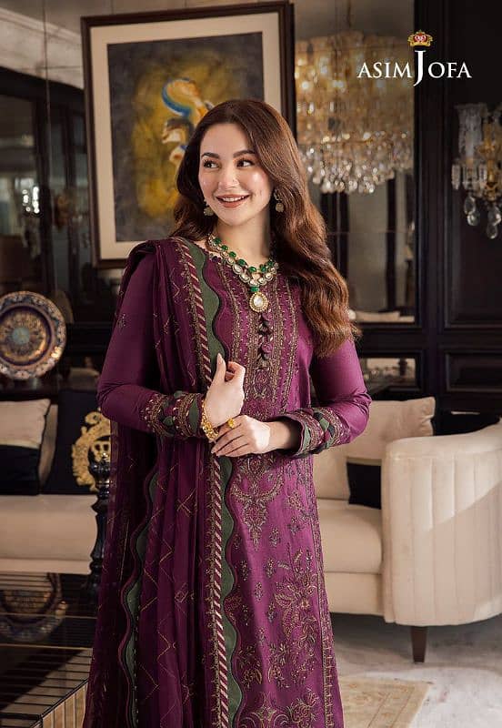 ASIM JOFA 3PC WEDDING WINTERS COLLECTION 2