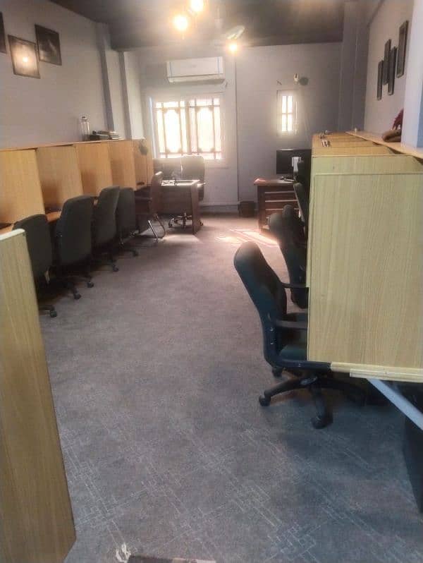 furnished room available for call center software houses etc 9