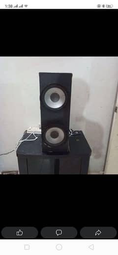 2 Woofer 8 inch lambai 24 ha okay