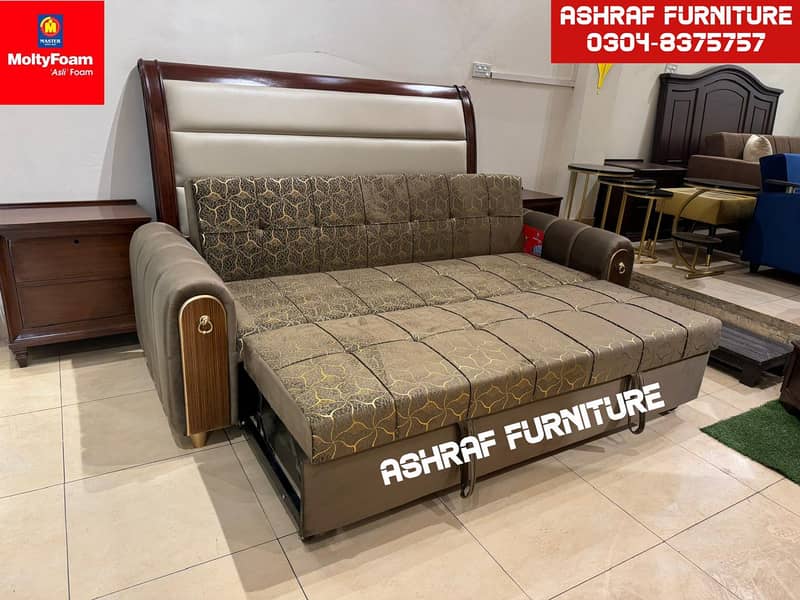 Sofa cum bed/Double cumbed/Sofa/LShape/Combed/Dewan/Double bed/Bed set 1