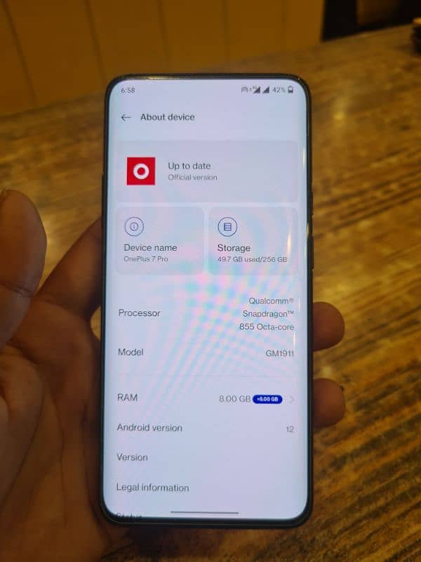 OnePlus 7 Pro 10/10 Condition 12/256 5