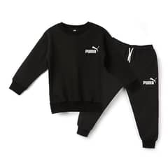 kids winter track suit 2 piece Sweatshirt and sweatpants set