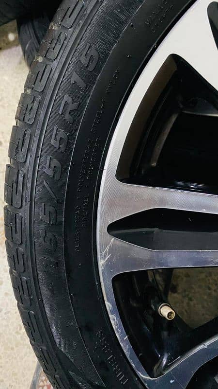 ALLOY RIMS WITH TYRES 3