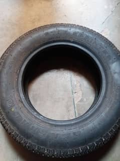 1 Suzuki bolan tyre with 1 rim