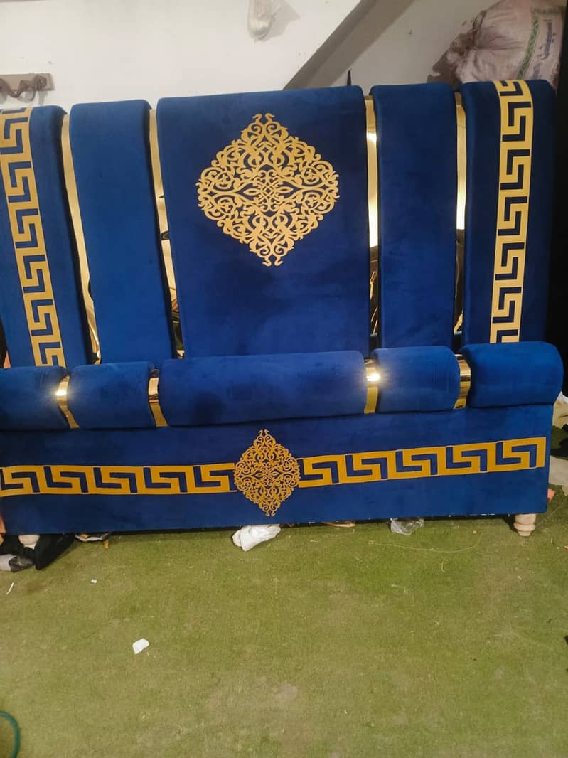 Poshish bed/Bed set/double bed/king size bed/Home Furniture 1