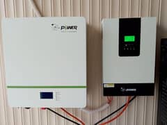 Gpower lithium battery 51v 16 cell , Gpower hybrid 6kw Inverter