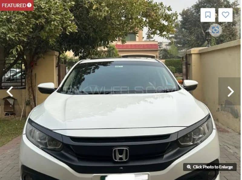 Honda Civic Oriel 2018 1