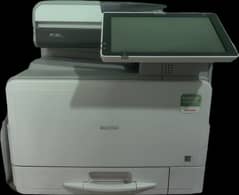 Ricoh MP C307 is a color machine printing, scanning, copying and fax