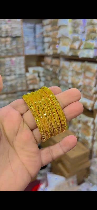 gold plated bangles in wholesale prices 4