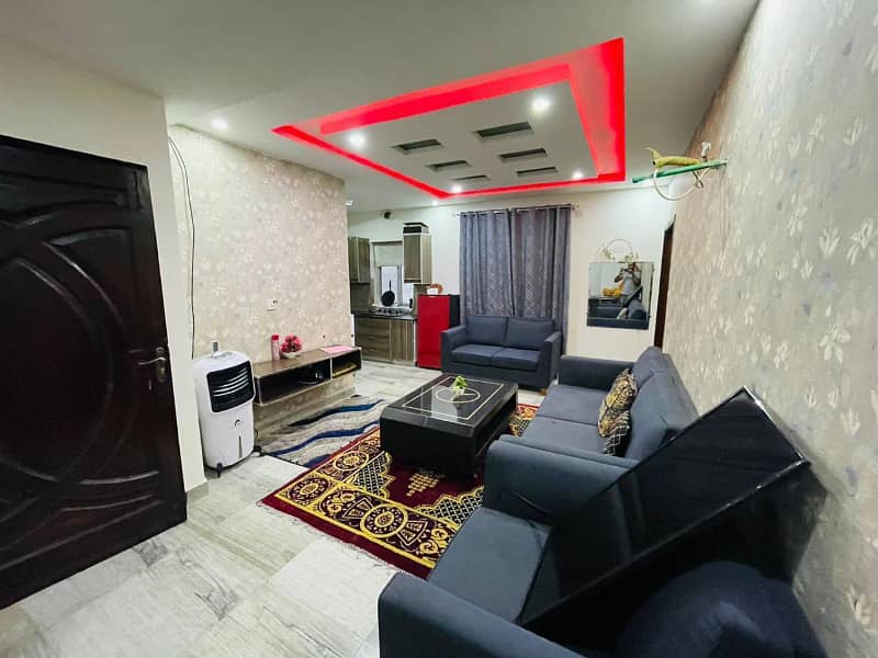 One Bed Fully Furnished Apartment For Sale In Bahria Town Lahore 17