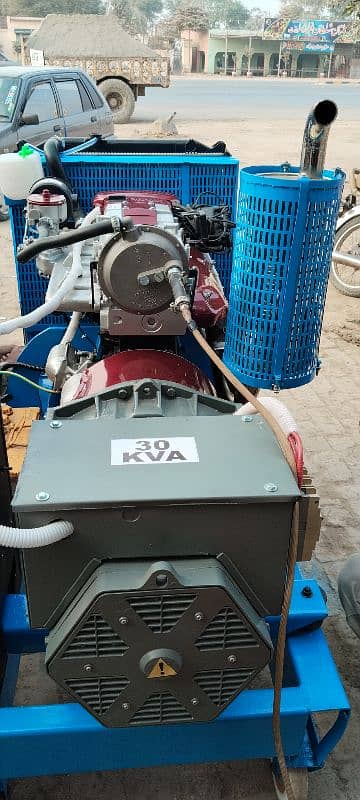 generator 30kva gas and petrol LPG 9