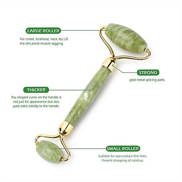 Jade roller and Gua sha/nail clipper set 3