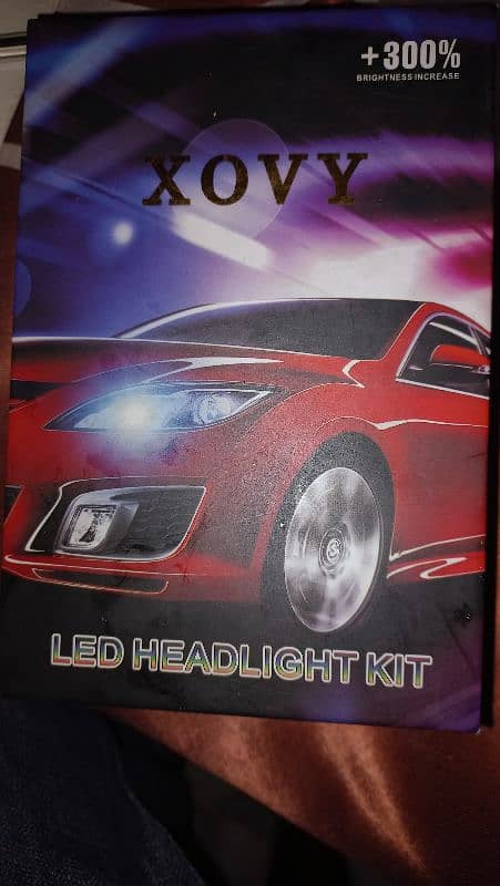 H4 LED headlights very bright, little used 2