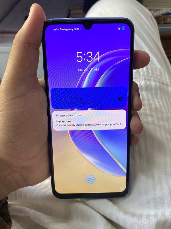 Vivo V21e 8/128 Display Fingerprint With complete Box 5