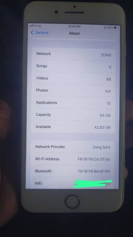 I phone 8 plus pta Approved 10/9 condition All ok working 2