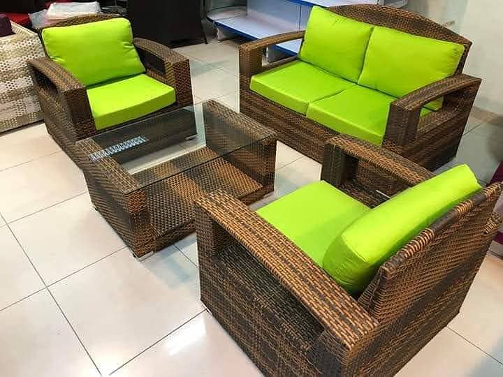 Rattan Sofa Set - Cafe Furniture - Outdoor Lawn Furniture - UPVC Chair 6