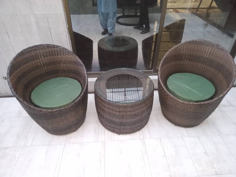 Rattan Sofa Set - Cafe Furniture - Outdoor Lawn Furniture - UPVC Chair 13