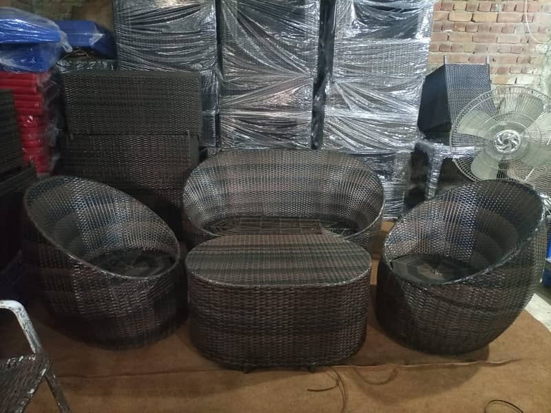 Rattan Sofa Set - Cafe Furniture - Outdoor Lawn Furniture - UPVC Chair 16