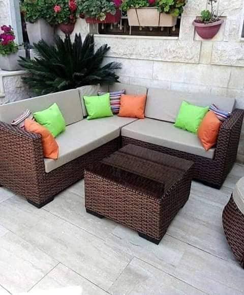 Rattan Sofa Set - Cafe Furniture - Outdoor Lawn Furniture - UPVC Chair 18