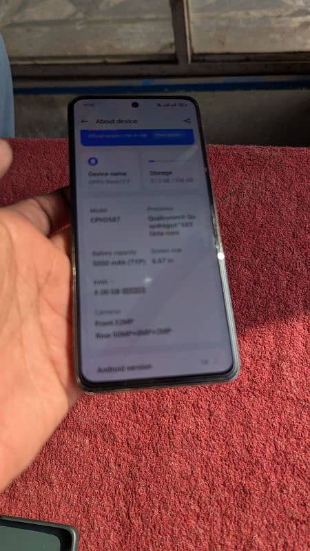 Oppo reno 12f 2 month use only 3