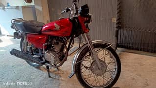 Honda cg125 (2019 model) red color