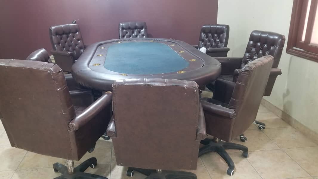 Card table with chairs 1