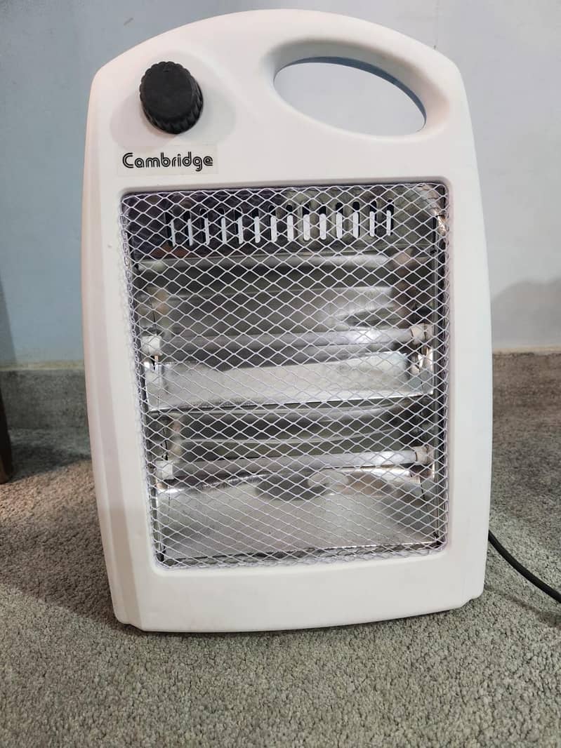 800W/400W Cambridge dual rod quartz heater (like new) 0