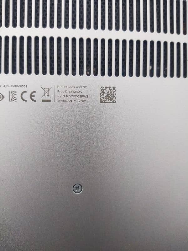 HP laptop core i5 10th Gen G7 430 5