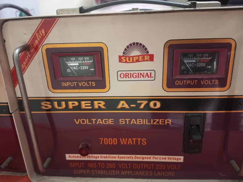 Voltage stabilizer for Air conditioner 4