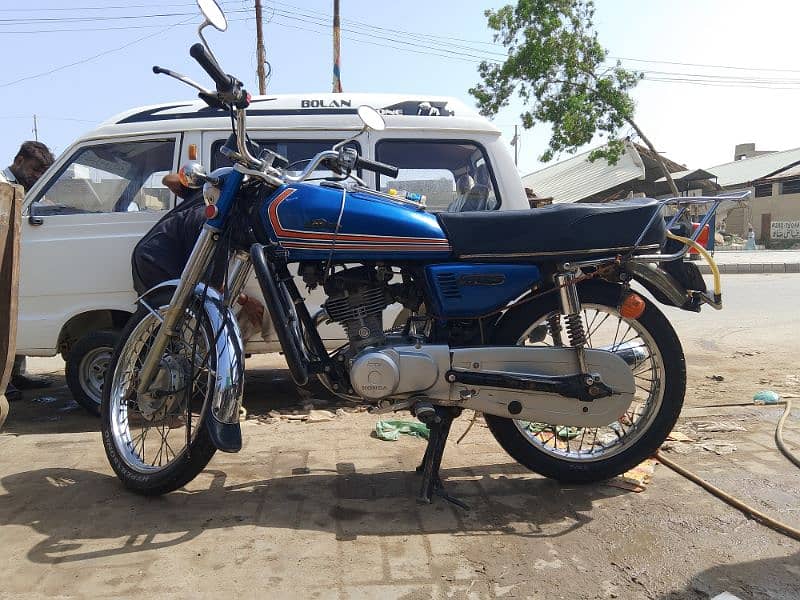 CG 125 2015 covert into CG 125 1982 model 4