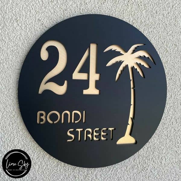 House name plates/Acrylic/ Steel name plates 2