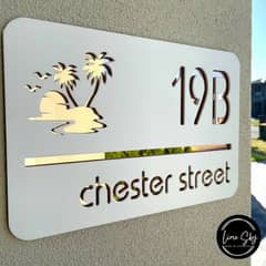 House name plates/Acrylic/ Steel name plates