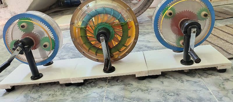 Working Models Of Torque Converter & Transmission 4