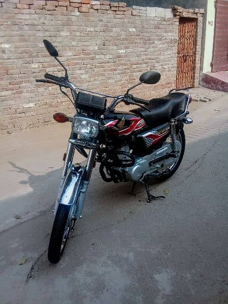 HONDA CG 123 2024 MODEL FOR SALE 0