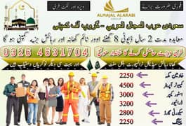 Jobs | jobs in Saudia | company visa| job available | need staff | job