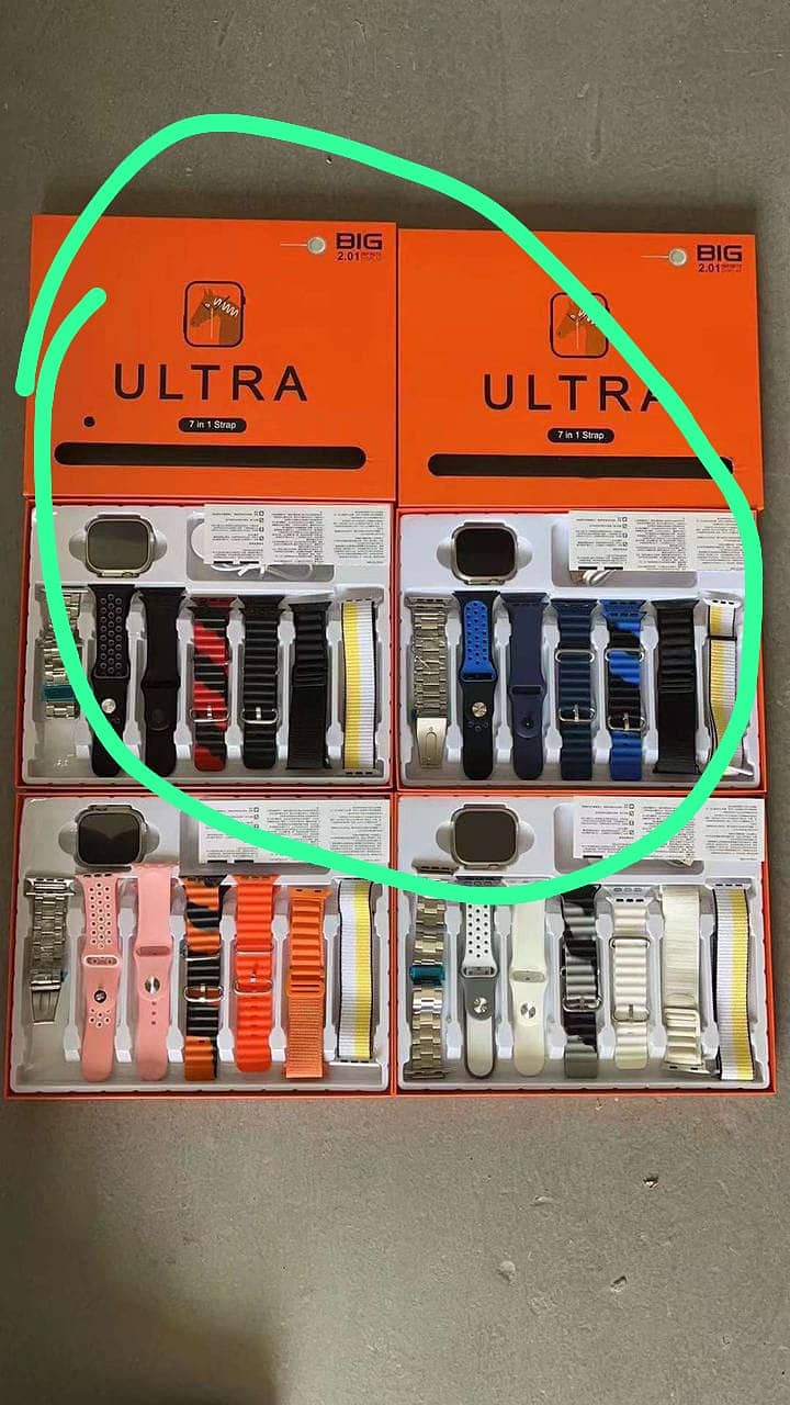 7 in one Ultra smart watch 1