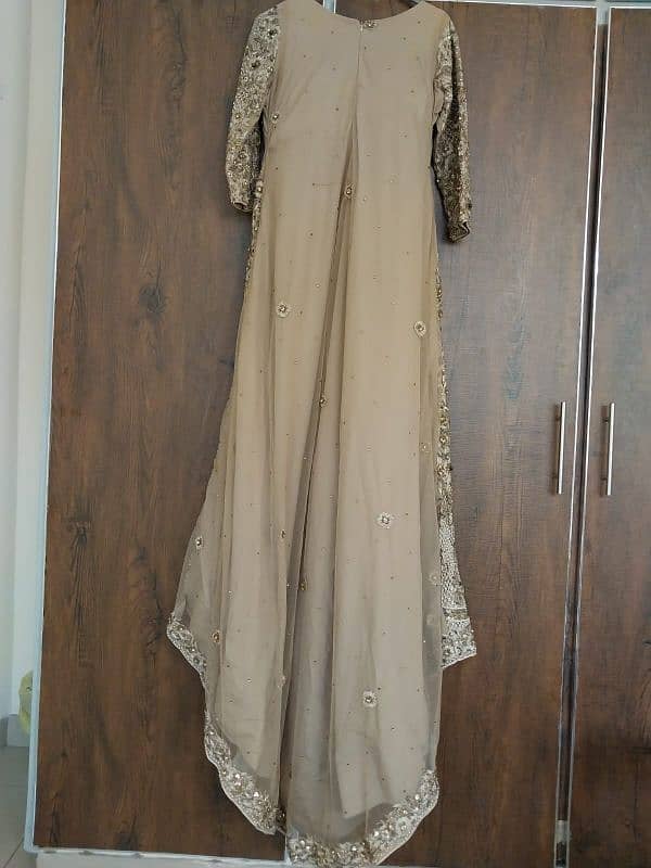 Bridal Walima Maxi with maximum finished work 16