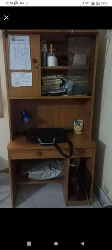 Computer table plus Book Shelf for sale 0