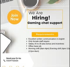 Chat support executive