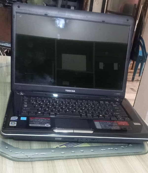 Toshiba laptop 4 GB ram 160 GB hard urgent sale 1