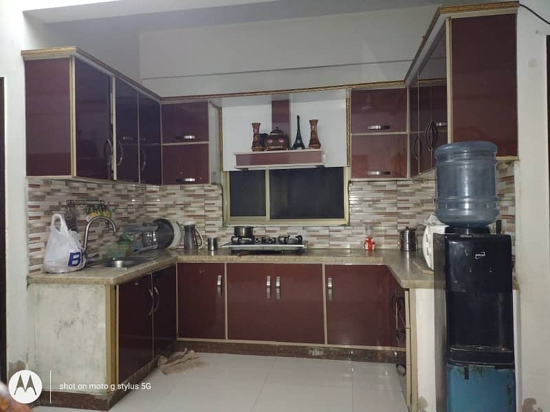 3 Bed DD Apartment First Floor Near Lasania Restaurant Gulshan e Iqbal Block 10A 10