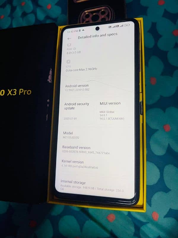 POCO X3 PRO 8+3  256 2