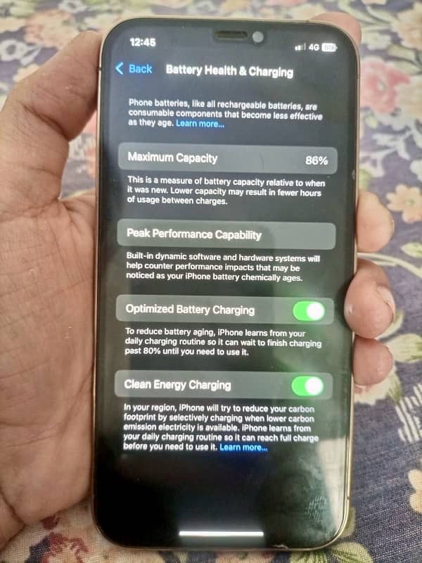 IPhone 12 Pro PTA approved 256gb 5