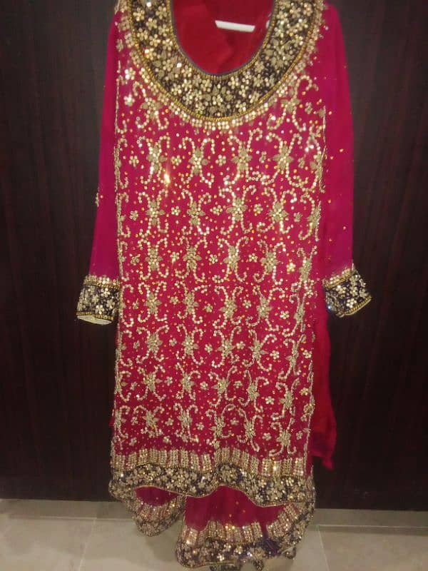 bridal wedding sharara 0