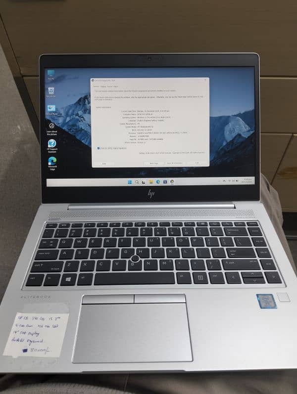 Used HP elite book 840 G6 0